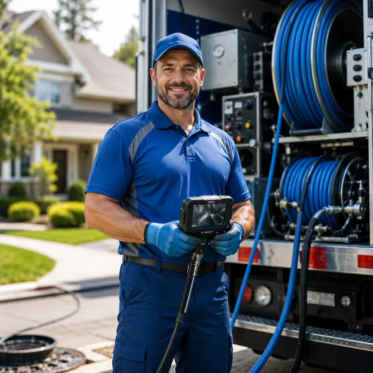 Local outdoor drain cleaning specialists in New Harmony, IN